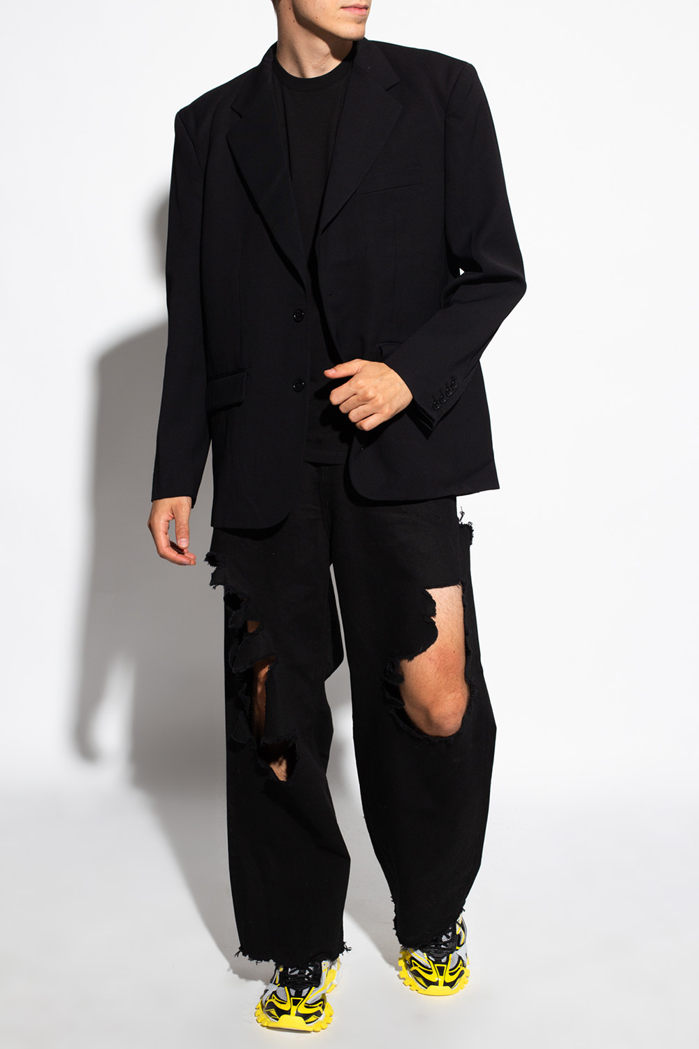 VETEMENTS Blazer with cut-out back