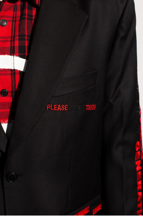 VETEMENTS Patterned blazer