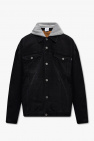 VETEMENTS Hooded denim jacket