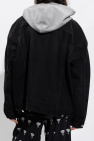 VETEMENTS Hooded denim jacket