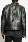 VETEMENTS GREY Leather Jacket