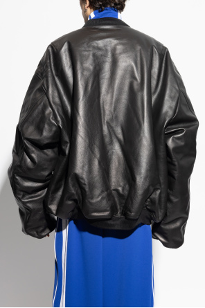 VETEMENTS Leather jacket type bomber