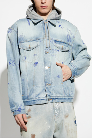 VETEMENTS Chaqueta vaquera