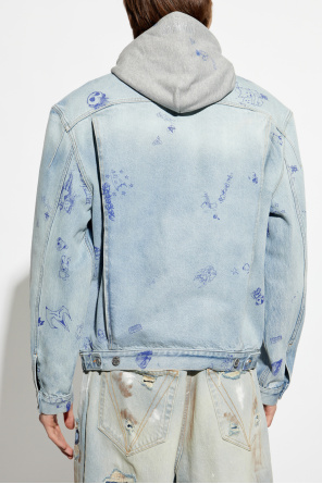 VETEMENTS Chaqueta vaquera