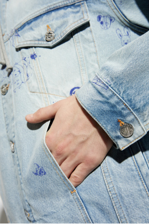 VETEMENTS Chaqueta vaquera