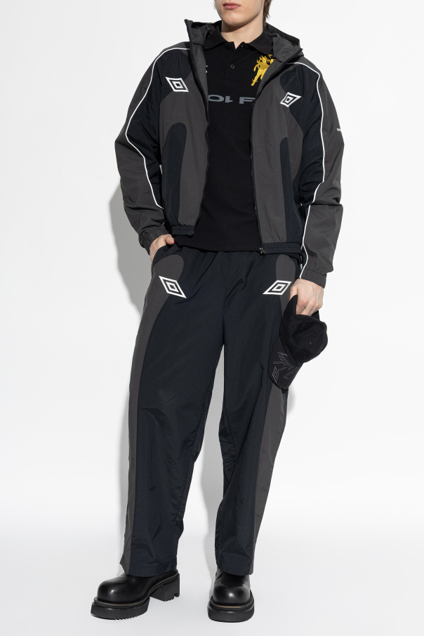 Umbro Ortalionowa kurtka  z wyszytym logo