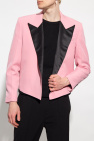 Ami Alexandre Mattiussi Cropped blazer with contrasting lapels