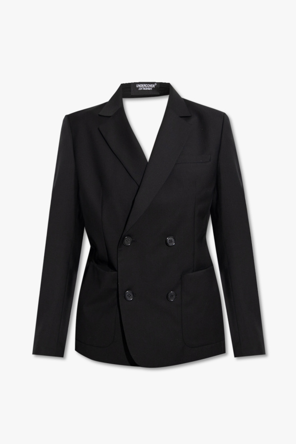 Undercover Double-breasted wool blazer