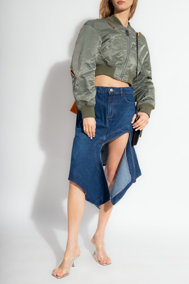 Undercover Cropped bomber jacket