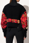 Undercover BLACK jacket with floral motif