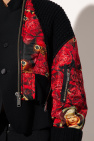 Undercover BLACK jacket with floral motif