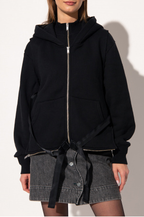 Undercover crops Hoodie with zippers