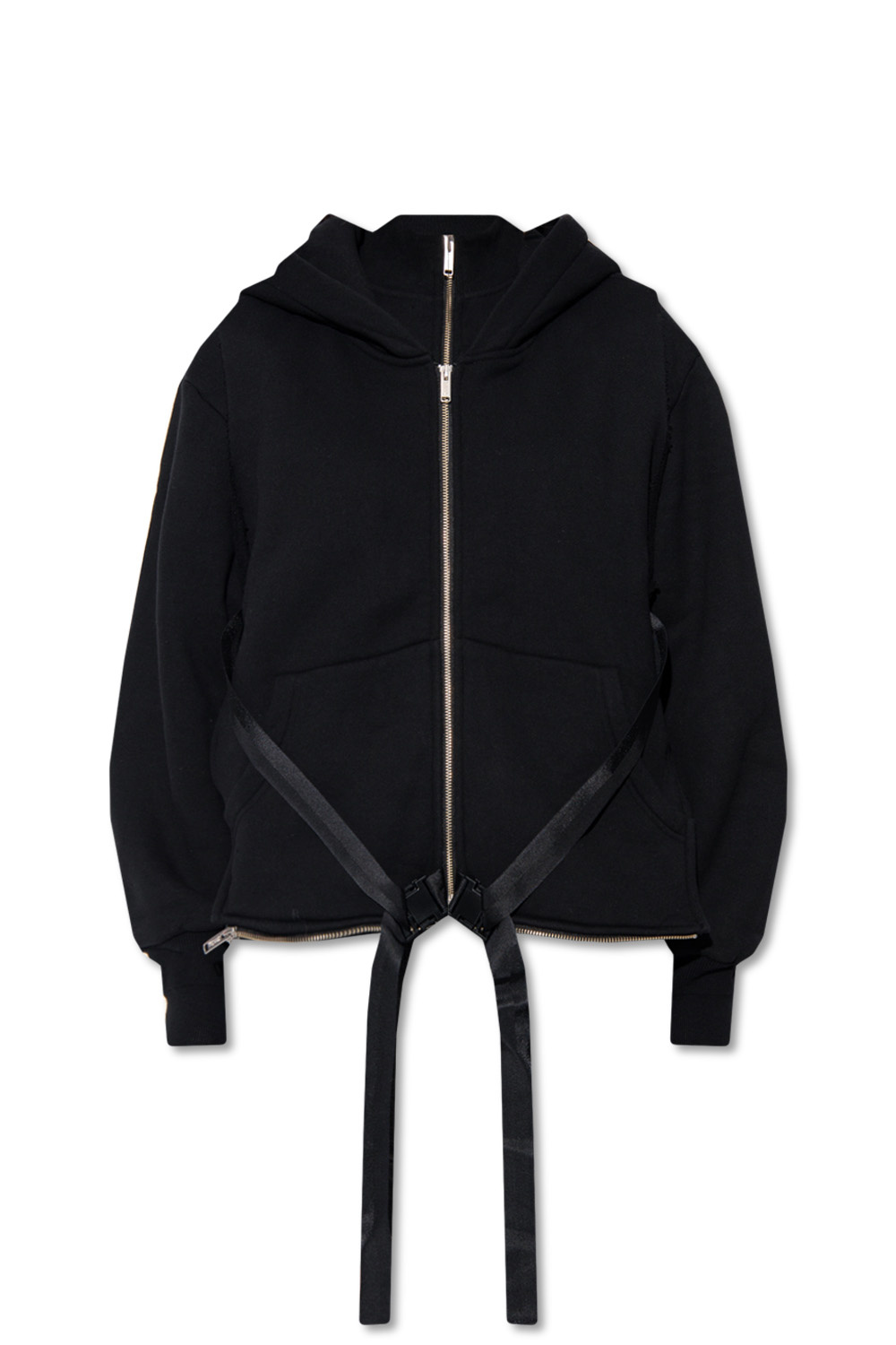 Undercover hoodie contrast with zippers