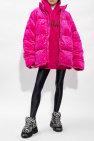 VETEMENTS PINK Velour down jacket