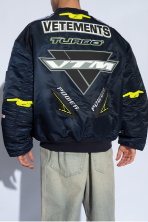 VETEMENTS graphic-print track jacket