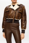 Balmain BROWN Leather jacket