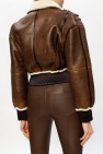 Balmain BROWN Leather jacket