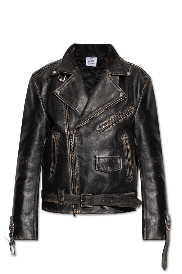 VETEMENTS Leather jacket
