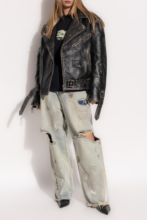 VETEMENTS Leather jacket
