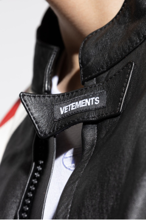 VETEMENTS Leather jacket