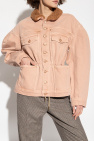 Ulla Johnson PINK ‘The Odette’ denim jacket