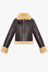 Ami Alexandre Mattiussi Shearling jacket with pockets