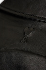 Ami Alexandre Mattiussi BLACK Leather jacket