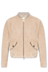 button-up worker jacket Braun