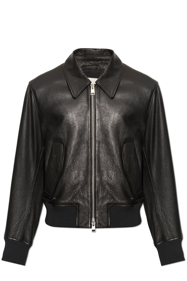 Ami Alexandre Mattiussi Leather jacket