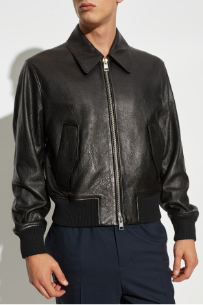 Ami Alexandre Mattiussi Leather jacket