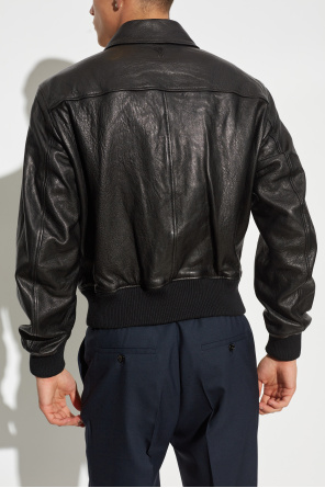 Ami Alexandre Mattiussi Leather jacket