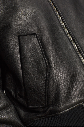 Ami Alexandre Mattiussi Leather jacket