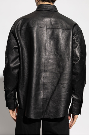 Ami Alexandre Mattiussi Leather Shirt