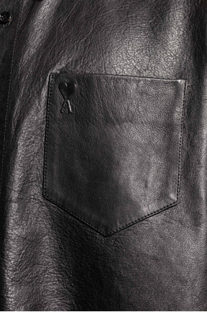 Ami Alexandre Mattiussi Leather Shirt