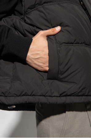 Ami Alexandre Mattiussi Down vest with a detachable hood