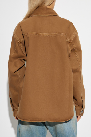 Ami Alexandre Mattiussi Chaqueta vaquera con logo