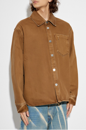 Ami Alexandre Mattiussi Chaqueta vaquera con logo