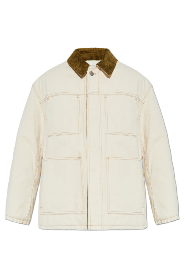 Insulated jacket with corduroy collar, zdjęcie 1 Insulated jacket with corduroy collar od Ami Alexandre Mattiussi