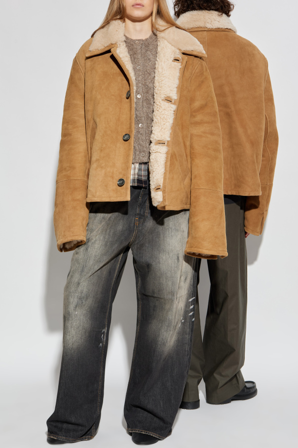 Ami Alexandre Mattiussi Sheepskin coat