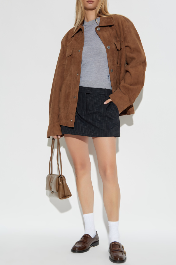 Ami Alexandre Mattiussi Suede jacket