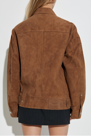 Ami Alexandre Mattiussi Suede jacket