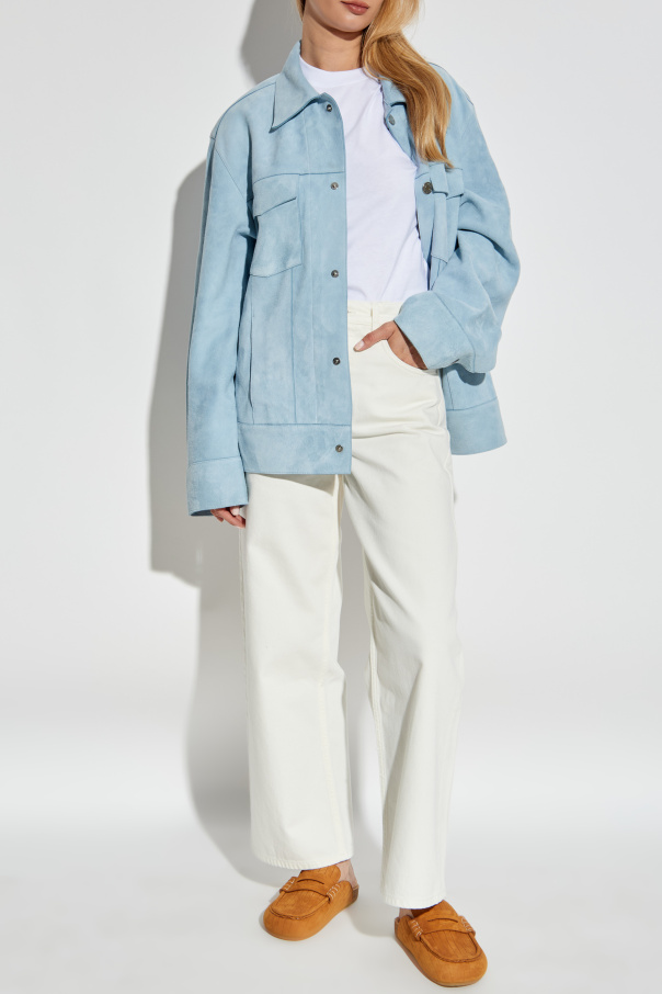 Ami Alexandre Mattiussi Leather jacket