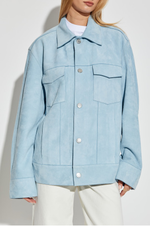 Ami Alexandre Mattiussi Leather jacket