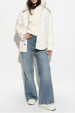 Jeansowa kurtka z kieszeniami od Ami Alexandre Mattiussi