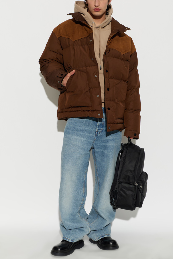 Ami Alexandre Mattiussi Down jacket with a high collar