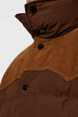 Ami Alexandre Mattiussi Down jacket with a high collar