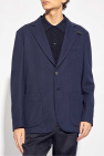 Brioni NAVY BLUE Blazer with notch lapels