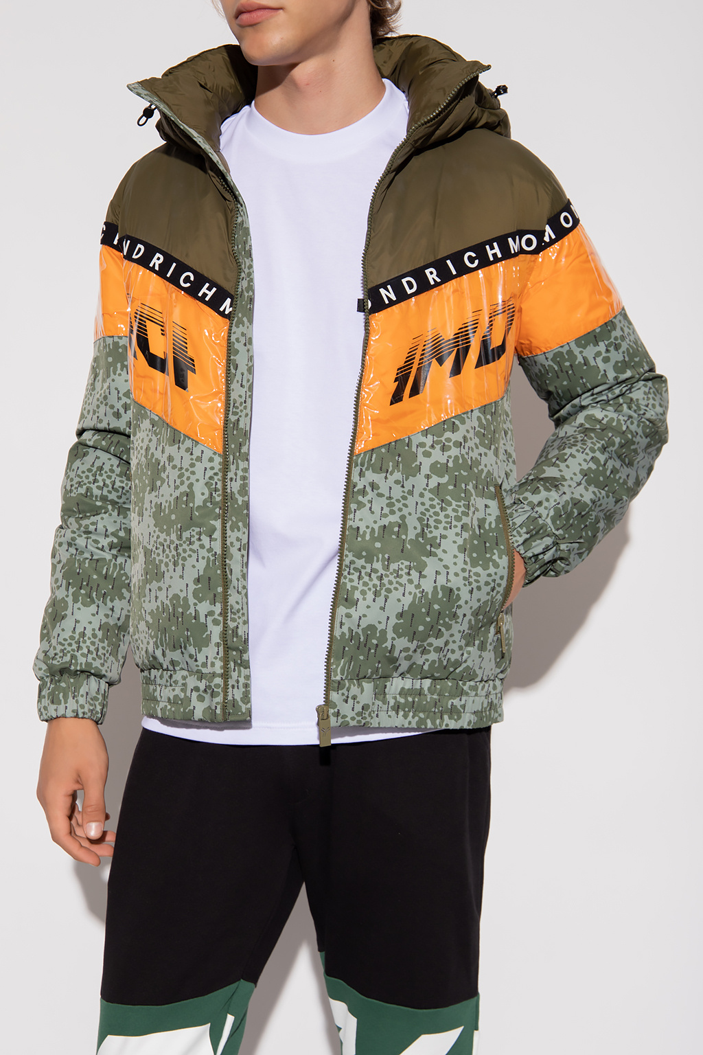 John Richmond Hooded jacket