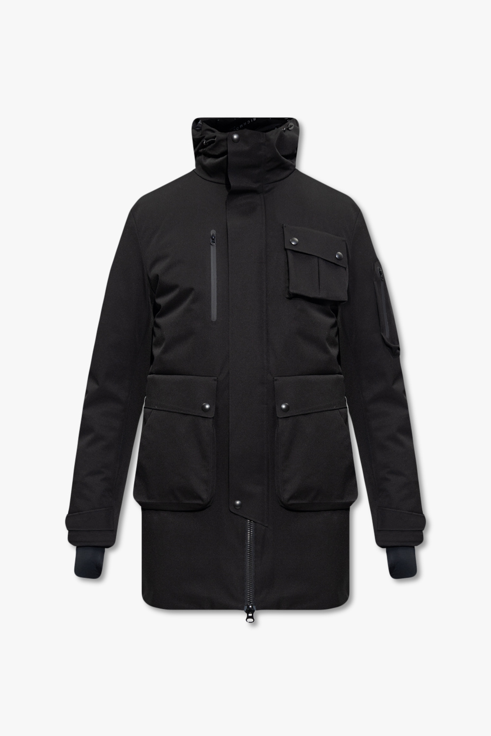 John Richmond Hooded down jacket