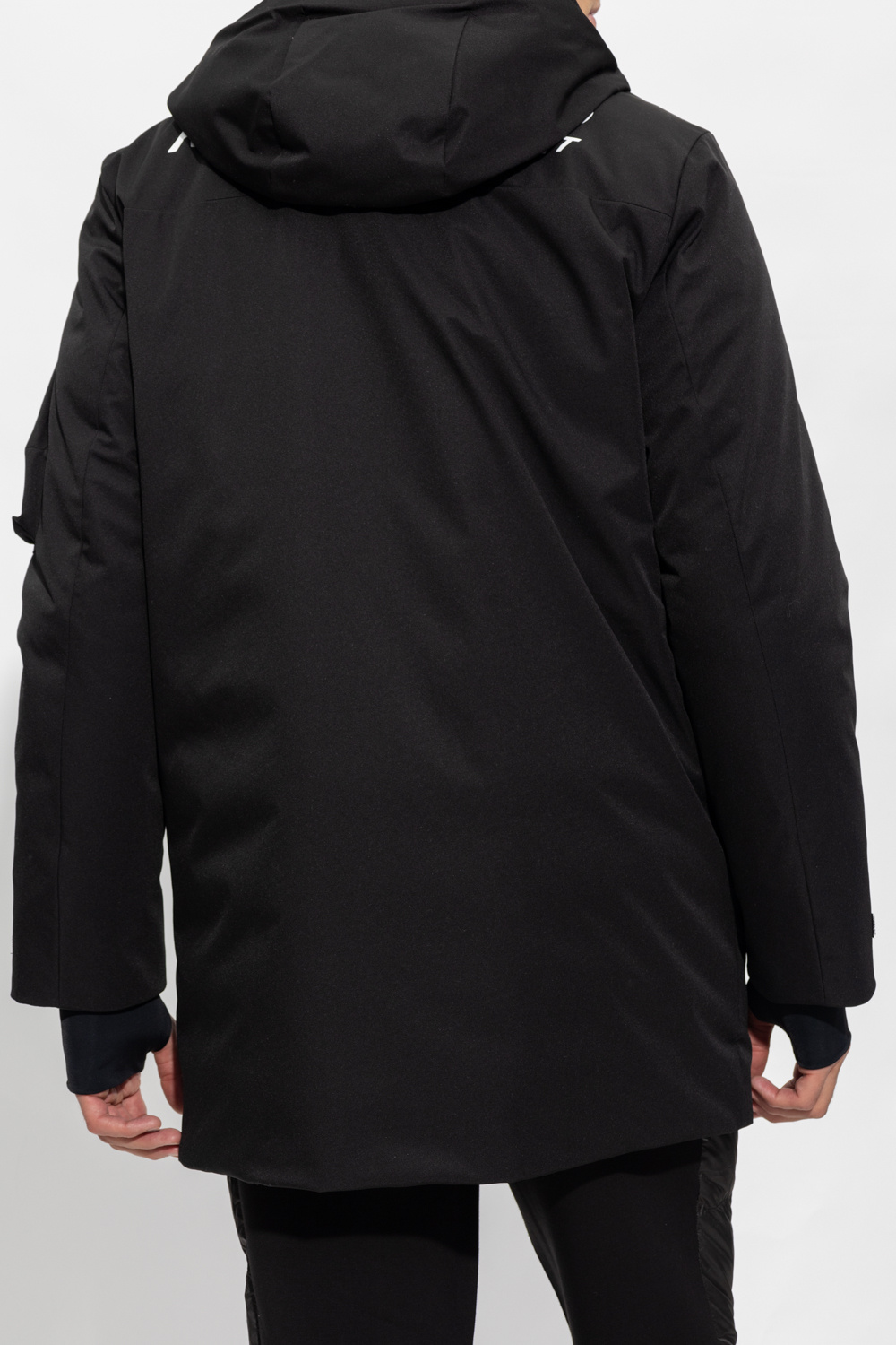 John Richmond Hooded down jacket